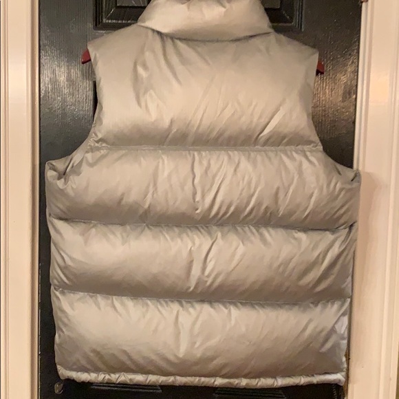 American Eagle down silver men’s vest small - Picture 3 of 6